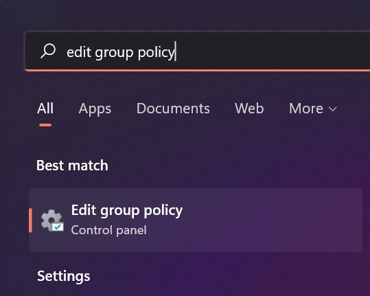 オープングループポリシー
